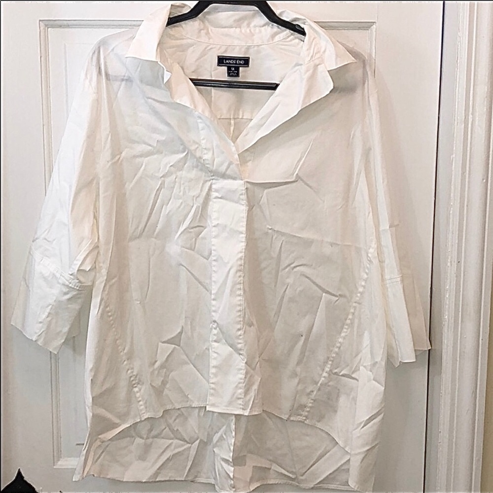 White Lands’ End Blouse